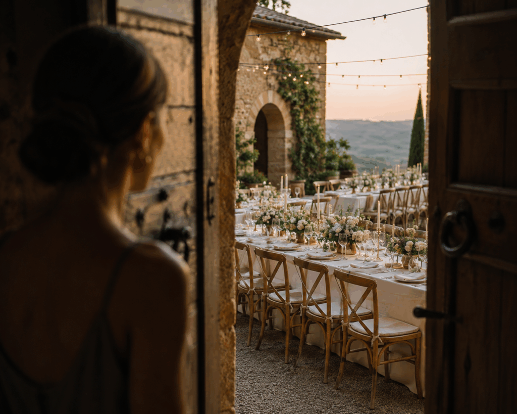 Beautiful wedding venue in Italy seen beyond its picture-perfect appearance